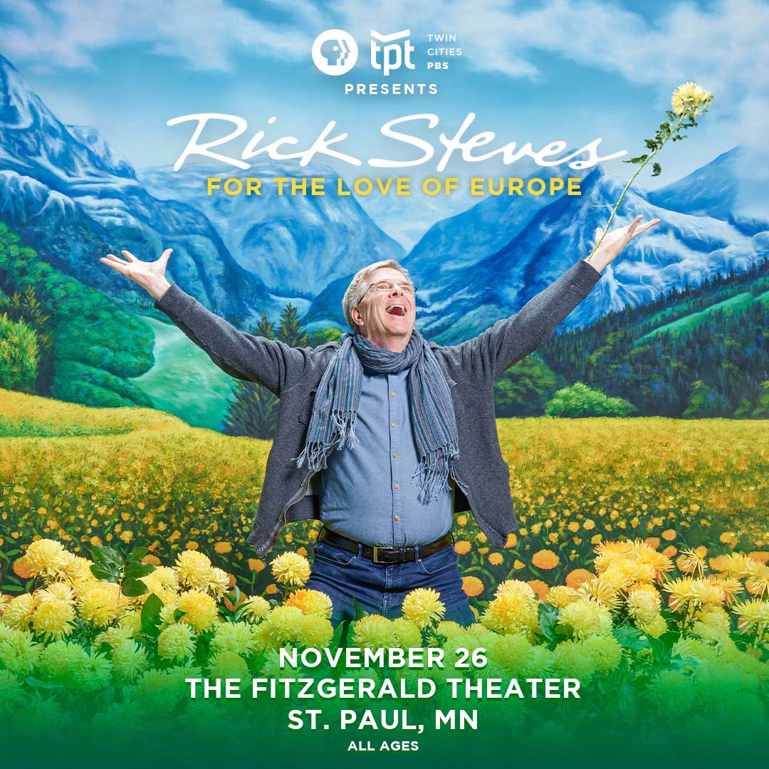 Rick Steves 2026 & 2027 concert poster